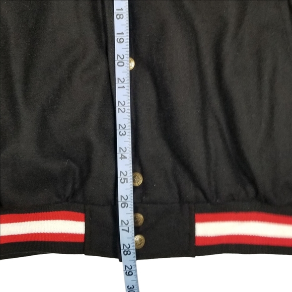 NWT Steve and Barry's Chevrolet Racing Bomber Letterman Jacket Men's Size Large - Picture 12 of 16